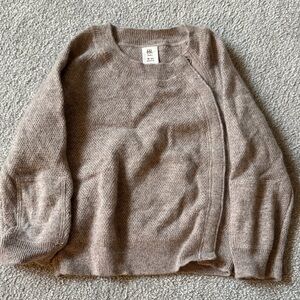 Baby Cashmere Blend Beige Sweater